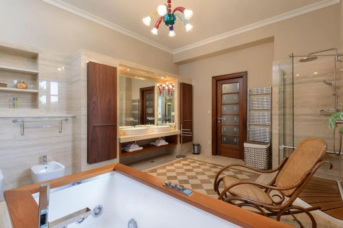 Luxury Seafront Villa Castello Split With Private Heated Pool, Jacuzzi And Sauna At The Beach In Split